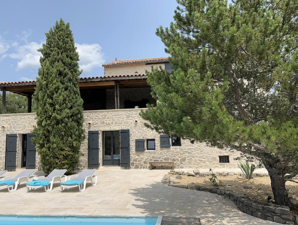 فيلا Luxurious Family House With Pool In Ardeche. لي فان المظهر الخارجي الصورة